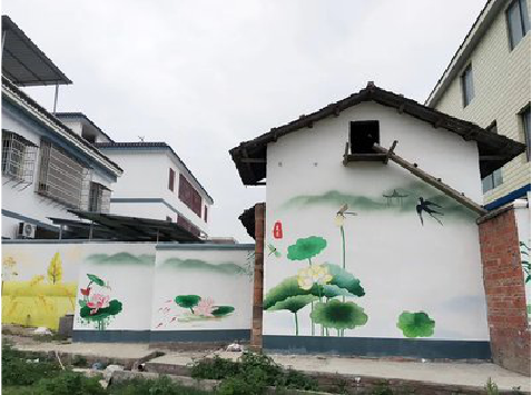 钟祥室外墙绘-从选材到保养。