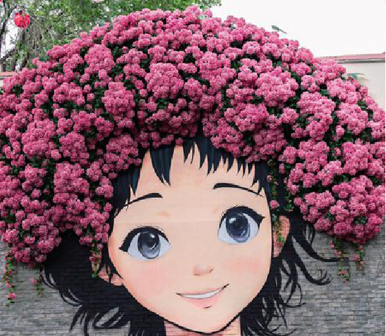 钟祥墙体彩绘-网红墙打卡