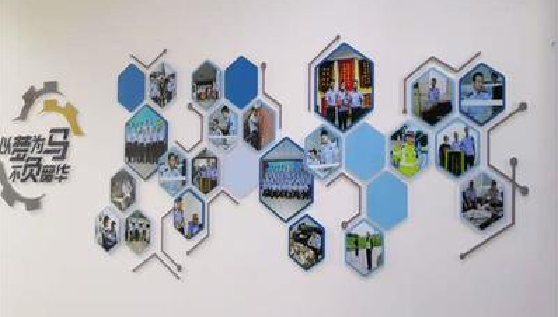 钟祥文化墙最常见的做法。