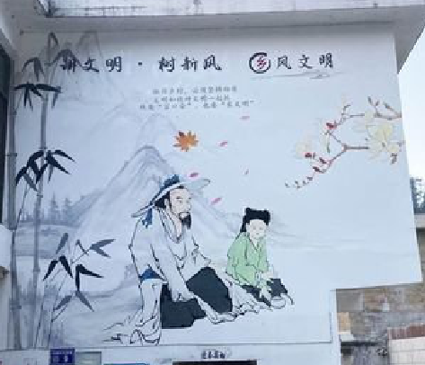 钟祥分享几个墙绘保养知识。