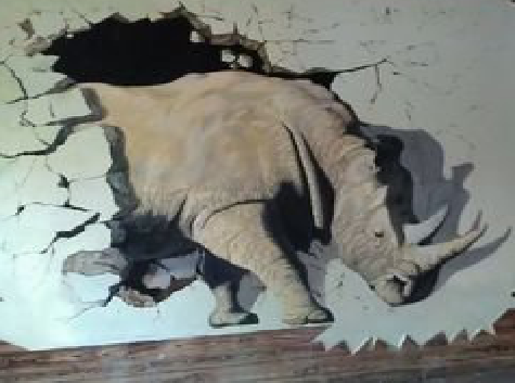 钟祥在墙绘中，如何绘制3D效果？