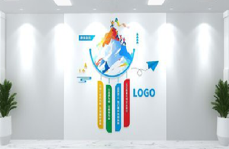 钟祥公司企业形象墙的工艺材料有哪些？