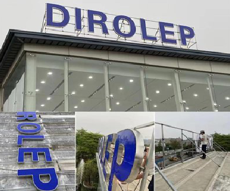 钟祥楼顶发光字安装的注意事项。